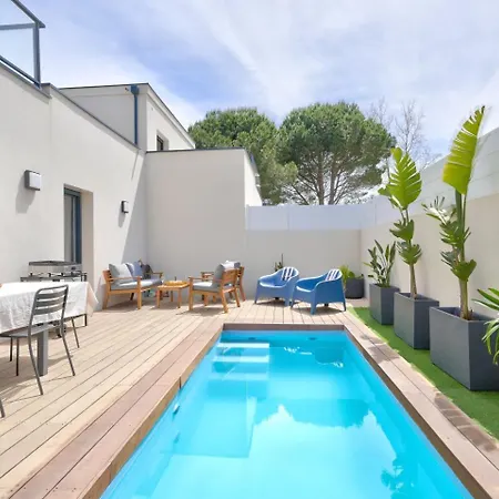 Maison Marly Avec Piscine Privee A Sérignan